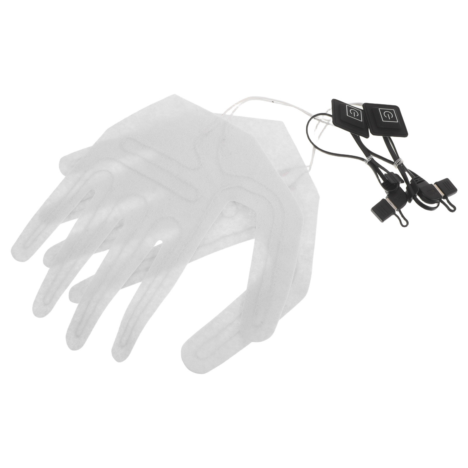 Heated Gloves Electric - 手袋用電気加熱パッド2枚セット。指全体を温める加熱シート。充電式で、手袋の裏地として交換可能。快適で柔軟性に優れています。