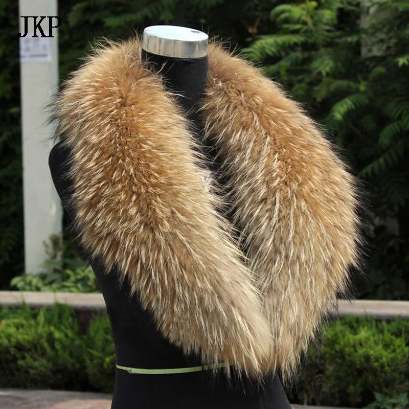 天然毛皮の襟、本物のアライグマの毛皮、フォックスの毛皮の襟、 - Winter Clothing Pk のレビューと価格
