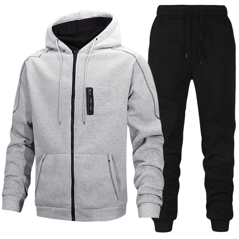 メンズファッション トラックスーツ カジュアル フーディー  - Winter Clothing Pk のレビューと価格