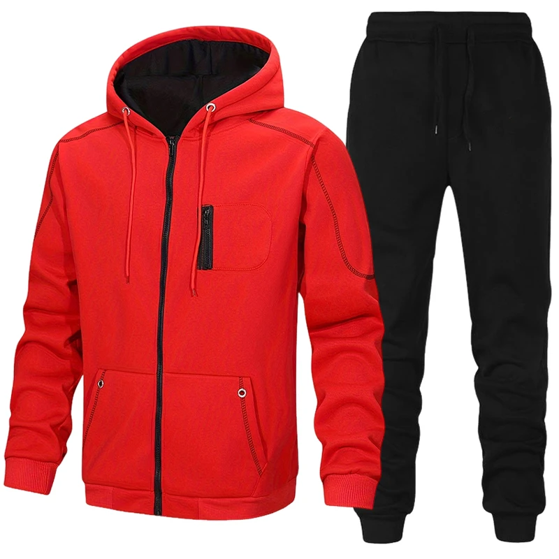 メンズファッション トラックスーツ カジュアル フーディー  - Winter Clothing Pk のレビューと価格