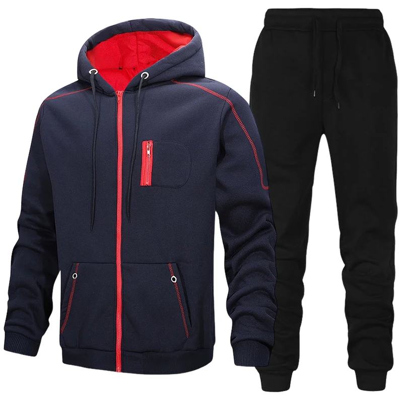 メンズファッション トラックスーツ カジュアル フーディー  - Winter Clothing Pk のレビューと価格