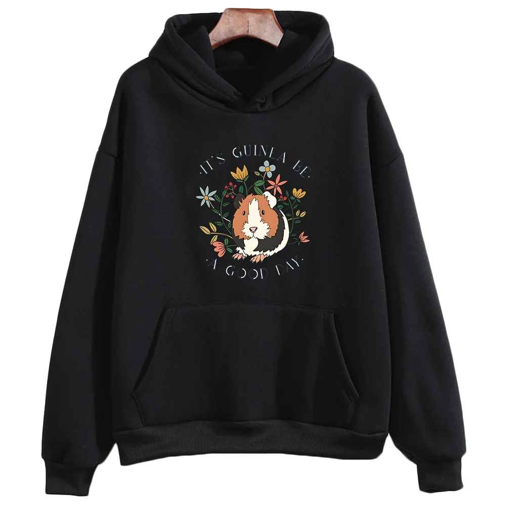 男性と女性のためのかわいいギニアピッググラフィックパーカー、 - Winter Clothing Drawing のレビューと価格