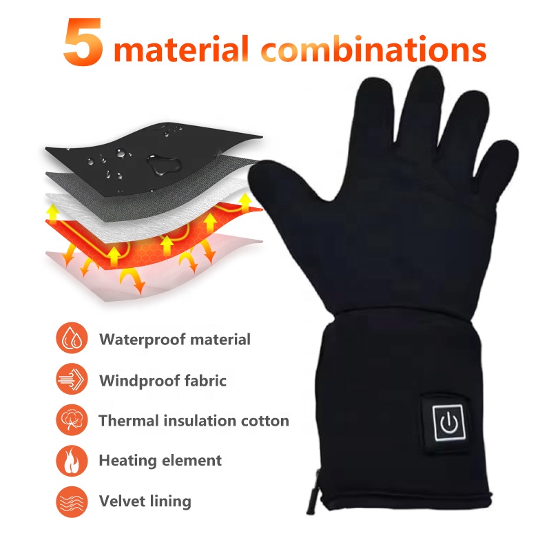 2026年工場卸売 冬用 防水 スキーグローブ ハンドウォー - Heated Gloves Electric のレビューと価格