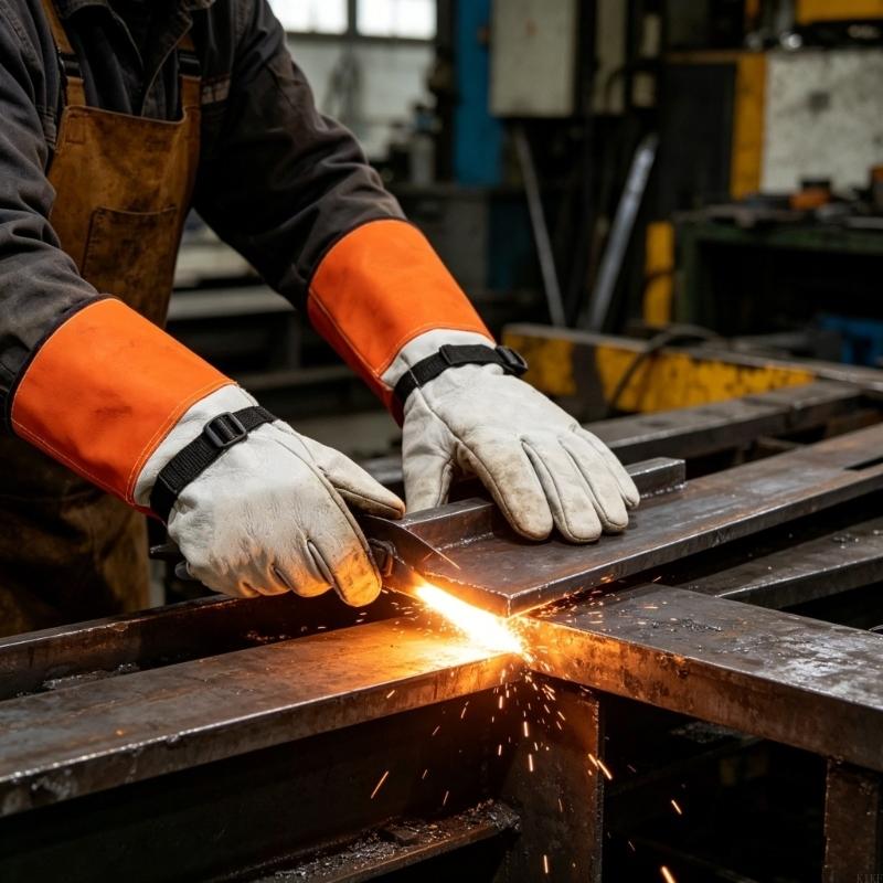 14 インチのヤギ革製耐熱手袋、強化された保護機能を備えた溶 - Heated Gloves Electric のレビューと価格