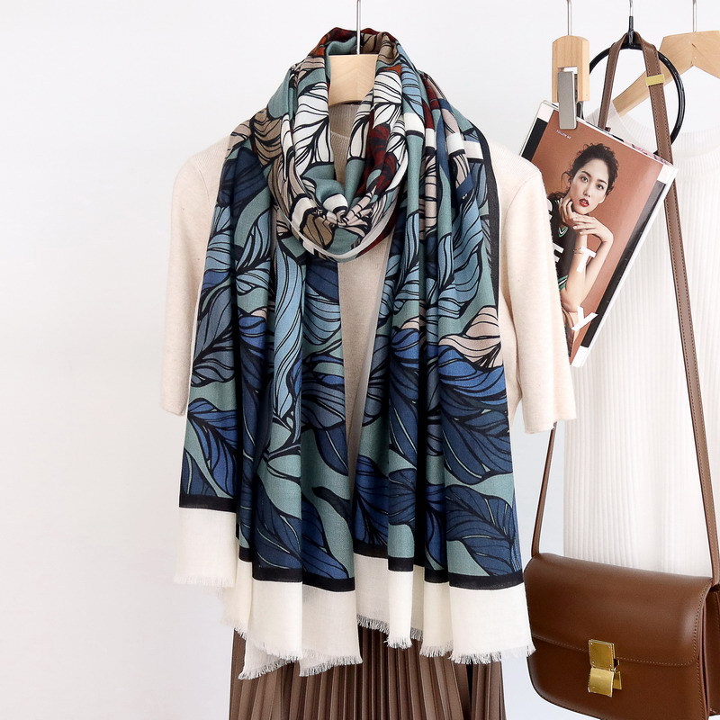 ロングカシミヤタッセルショールストール女性パシュミナ冬服ネッ - Winter Clothing Hong Kong のレビューと価格
