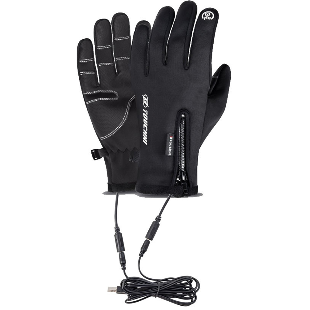 USBタッチスクリーン付き電気温水手袋,加熱ハンドウォーマー - Heated Gloves Electric のレビューと価格