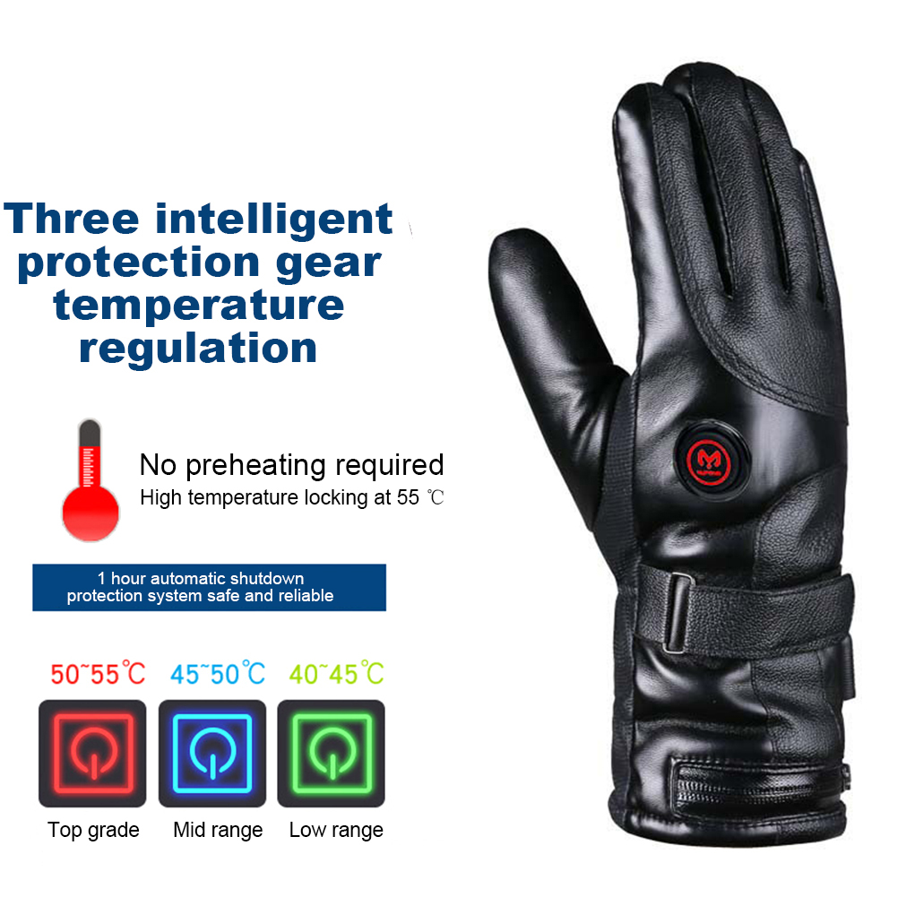 熱電気加熱グローブライナー男性用女性用充電式バッテリー加熱乗 - Heated Gloves Electric のレビューと価格