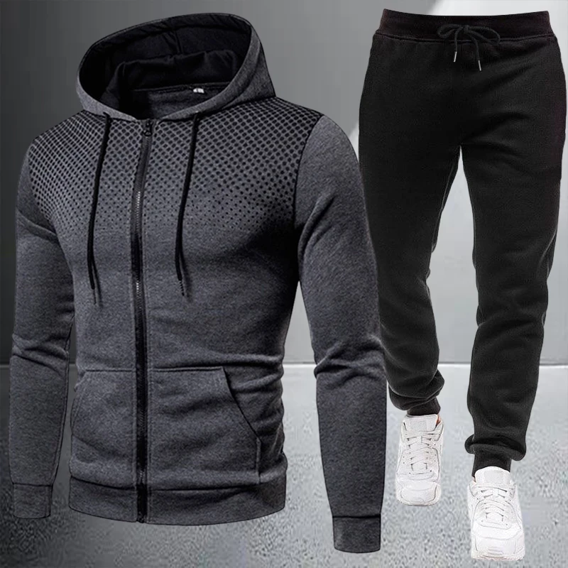 秋冬ハイエンドメンズジャケットトラックスーツカジュアルジッパ - Winter Clothing Pk のレビューと価格