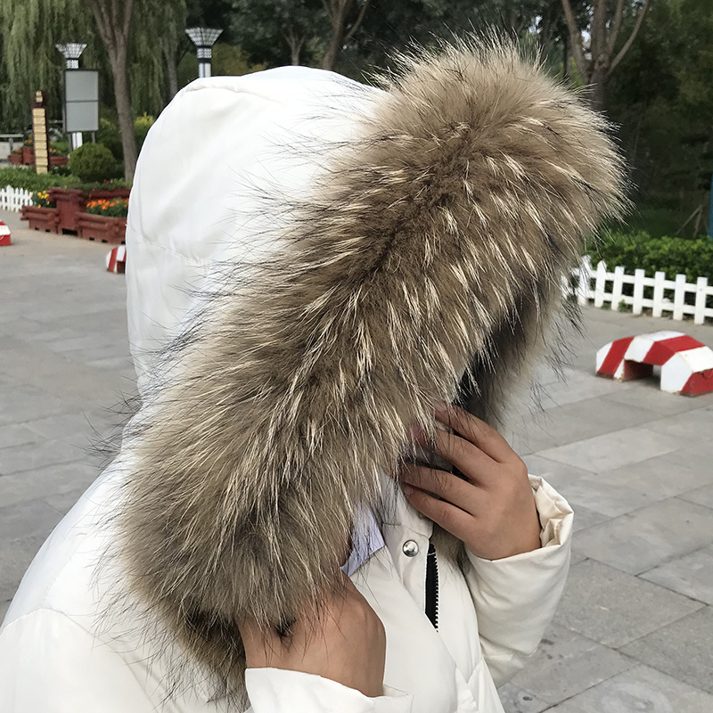 女性用の本物の毛皮の襟,冬用の女性用コートパーカー,アライグ - Winter Clothing Pk のレビューと価格