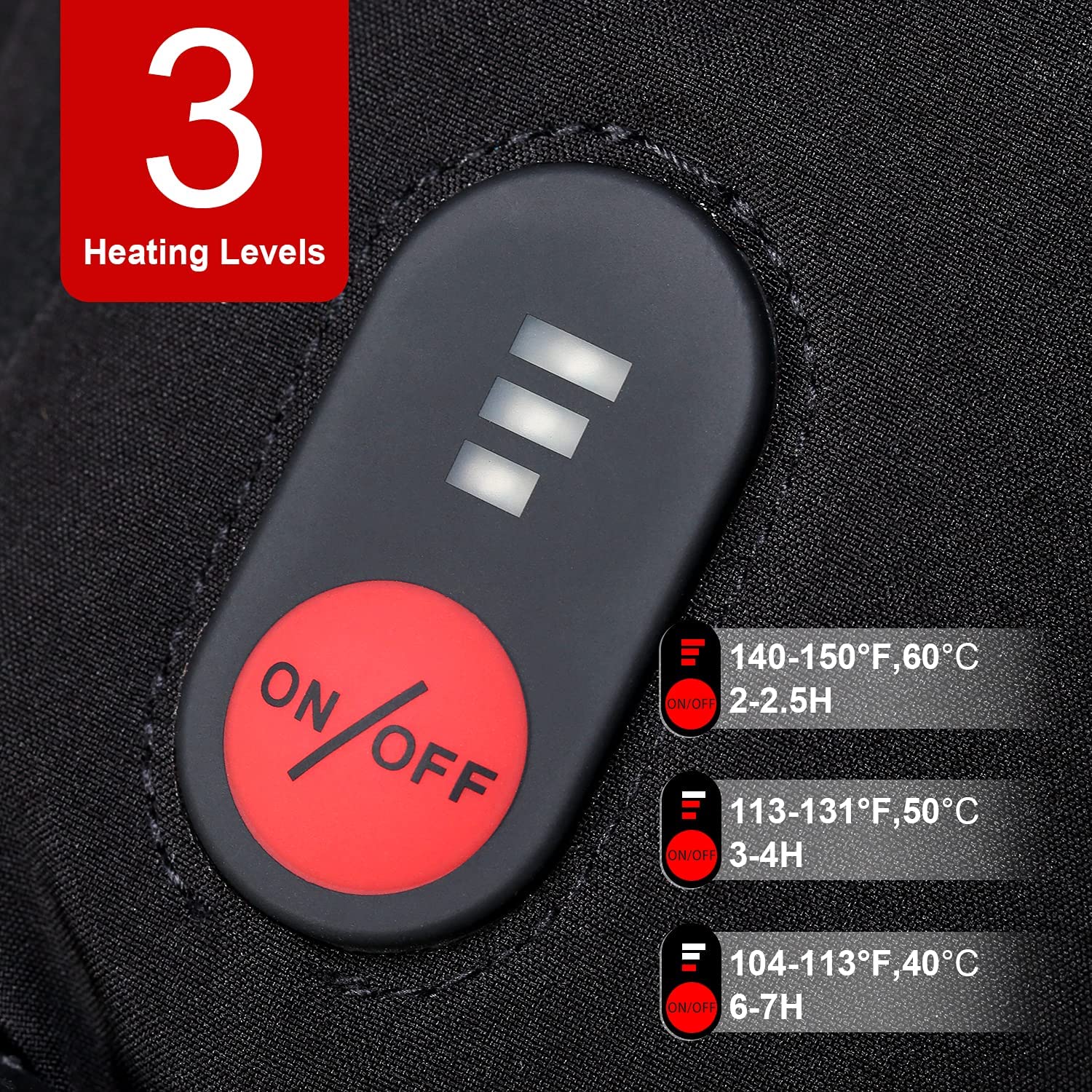 スノーディア-男性と女性のためのサーマルスキーグローブ、防水 - Heated Gloves Electric のレビューと価格