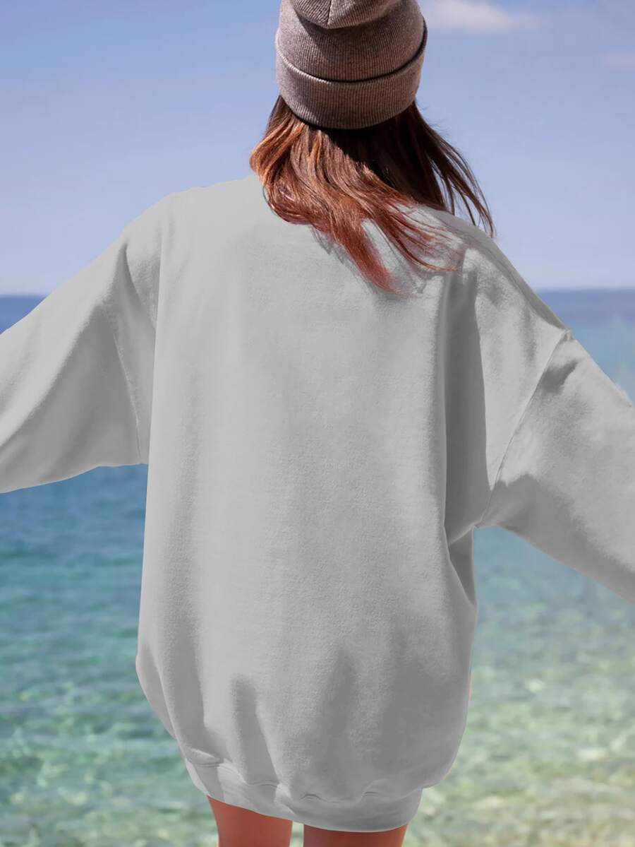 レディース、レタープリントのグラフィックが施されたスウェット - Winter Clothing Gift Ideas のレビューと価格