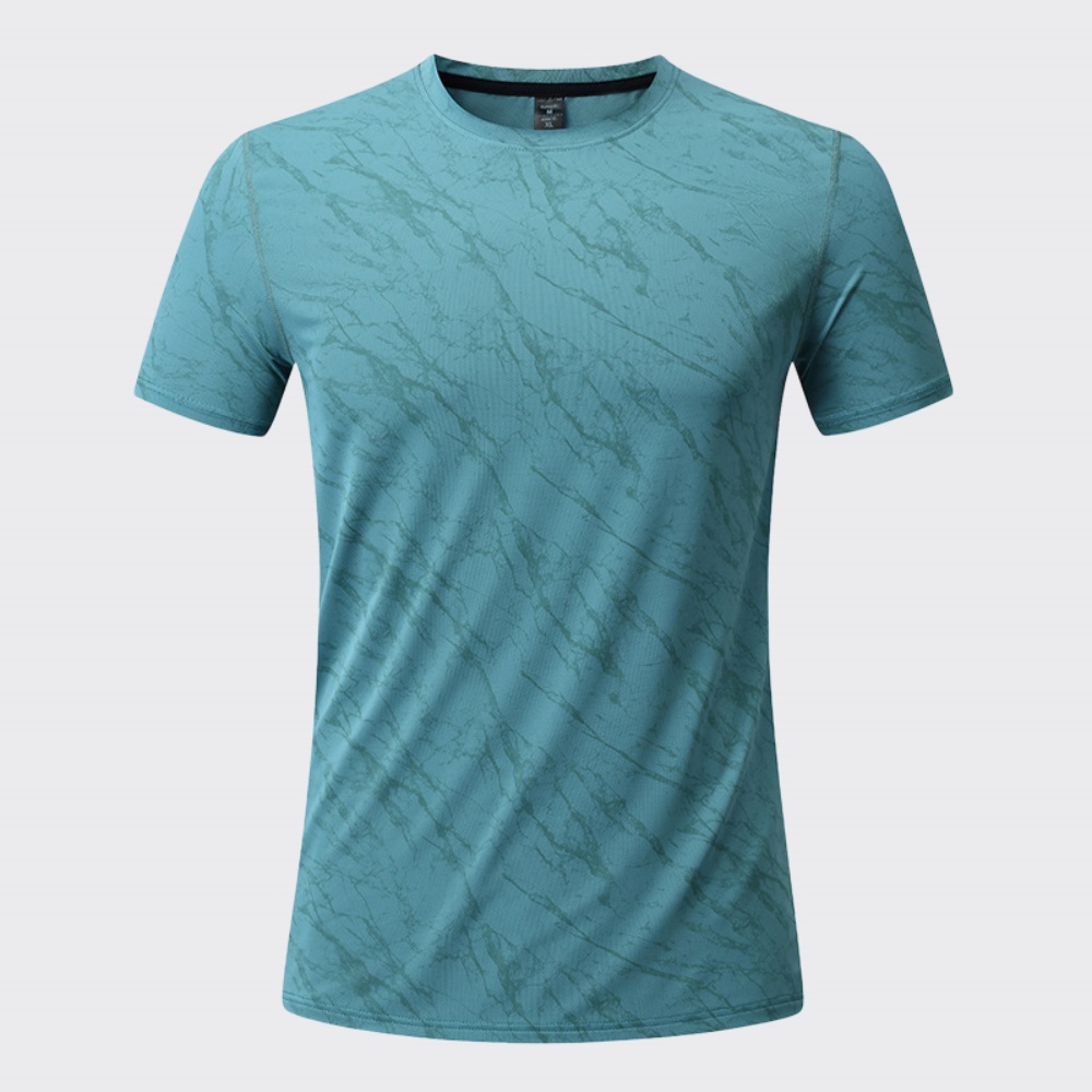 夏のメンズ速乾フィットネス Tシャツ半袖男性ジムフィットネス - Winter Clothing Hiking のレビューと価格
