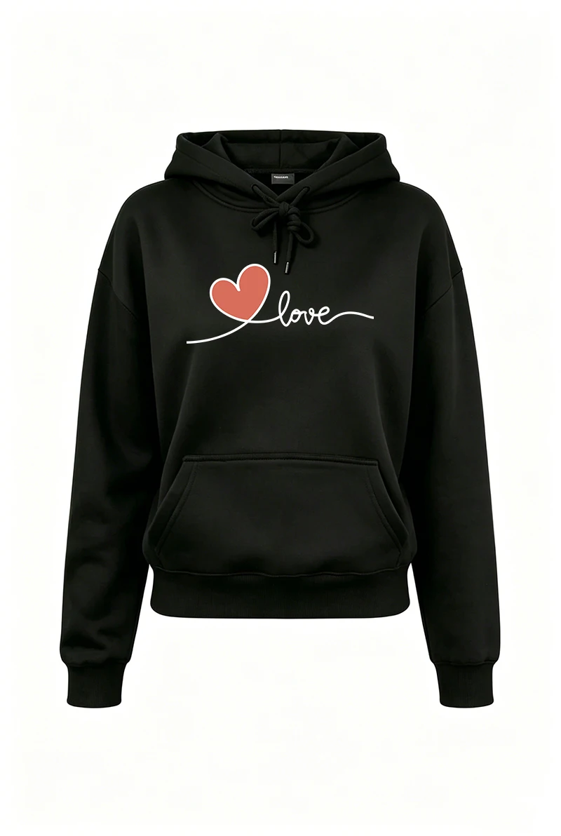 レディーストラックスーツプリントカジュアル長袖フーディスウェ - Winter Clothing For Women のレビューと価格