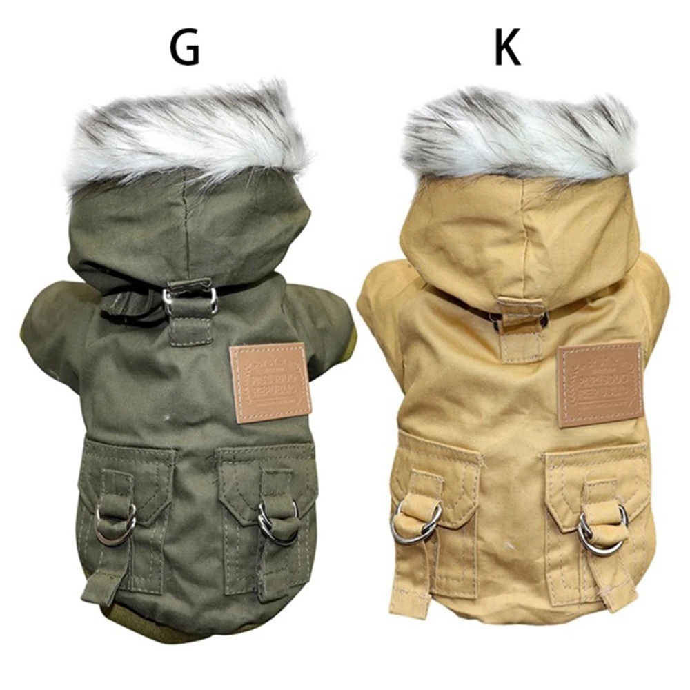 冬用厚手犬用ペットハイキングコート、フード付き、柔らかく快適 - Winter Clothing Hiking のレビューと価格