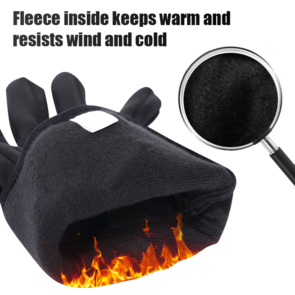 充電式電気ライナー加熱手袋冬暖かいタッチスキー手袋アウトドア - Heated Gloves Electric のレビューと価格